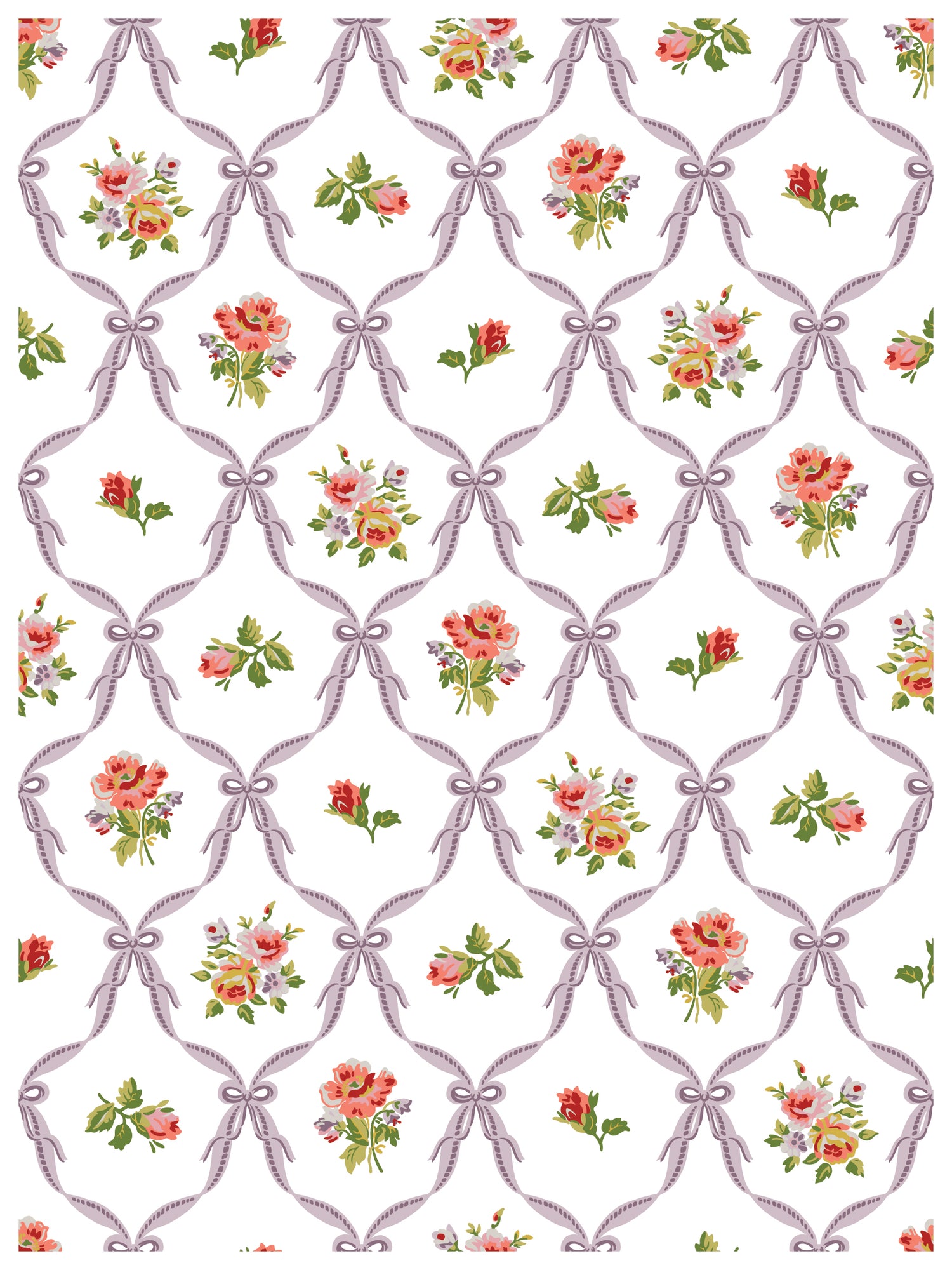 Ditsy Blooms IOD Paint Inlay (12″x16″ pad-8 sheets) Q2 2025 LIMITED EDITION