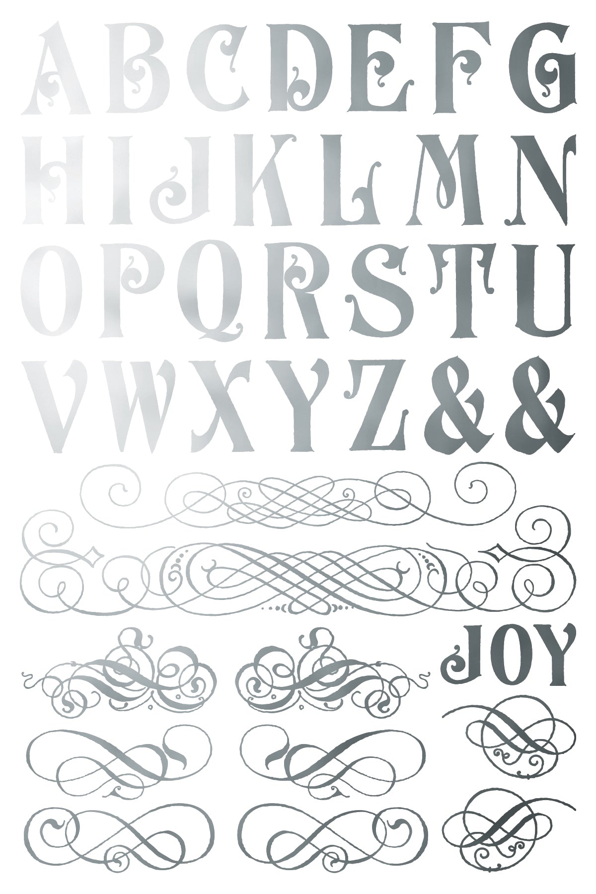 Figgy & Flourish IOD Foil Transfer (8″x12″ pad-8 sheets) Q3 2025-IOD TRANSFER