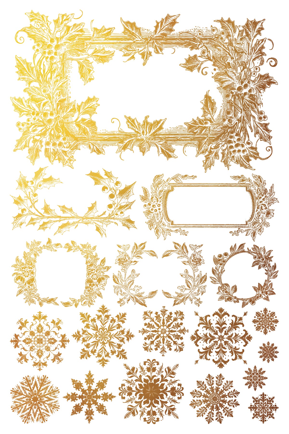 Tinsel IOD FOIL Transfer (8″x12″ pad-8 sheets )LIMITED EDITION