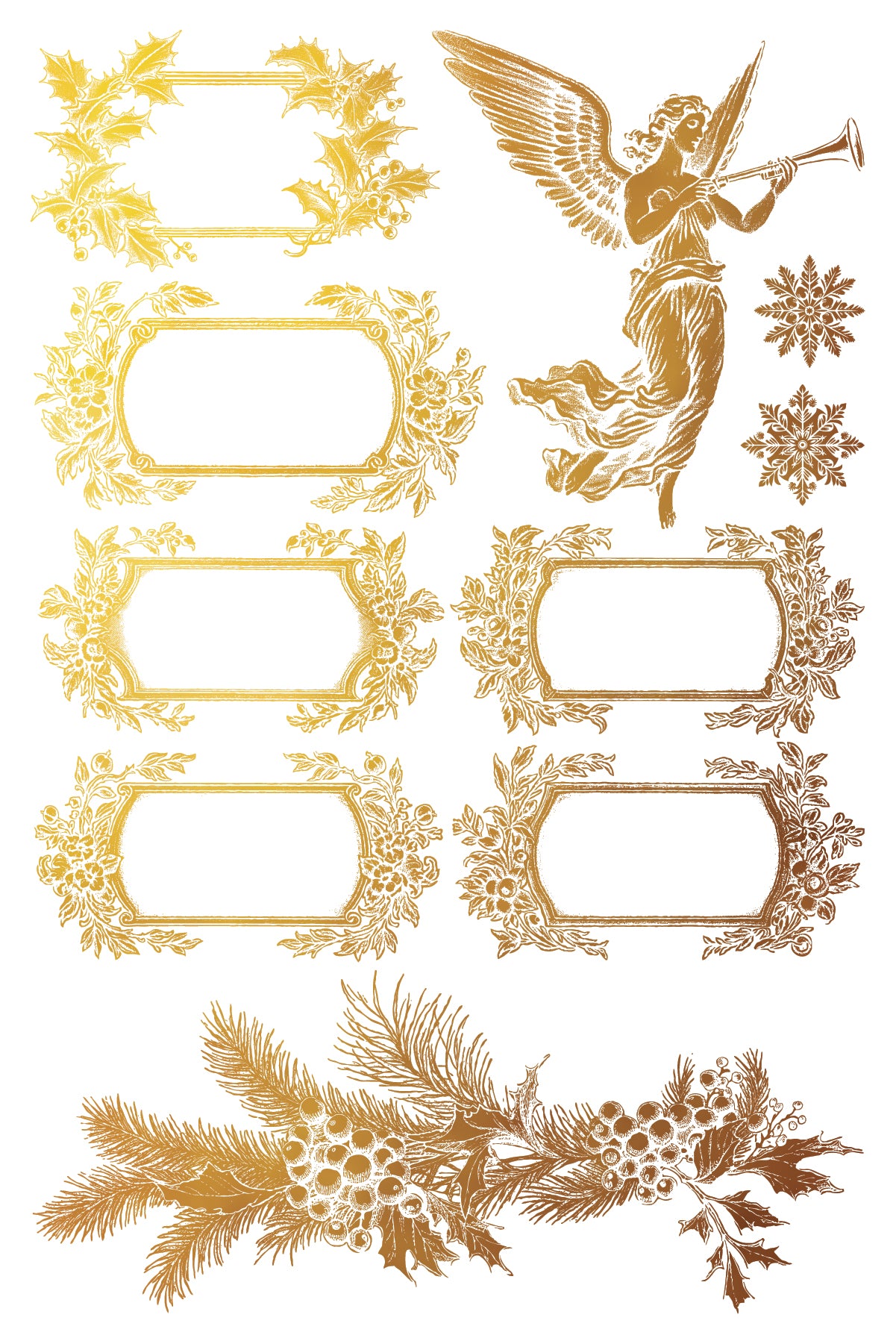 Tinsel IOD FOIL Transfer (8″x12″ pad-8 sheets )LIMITED EDITION