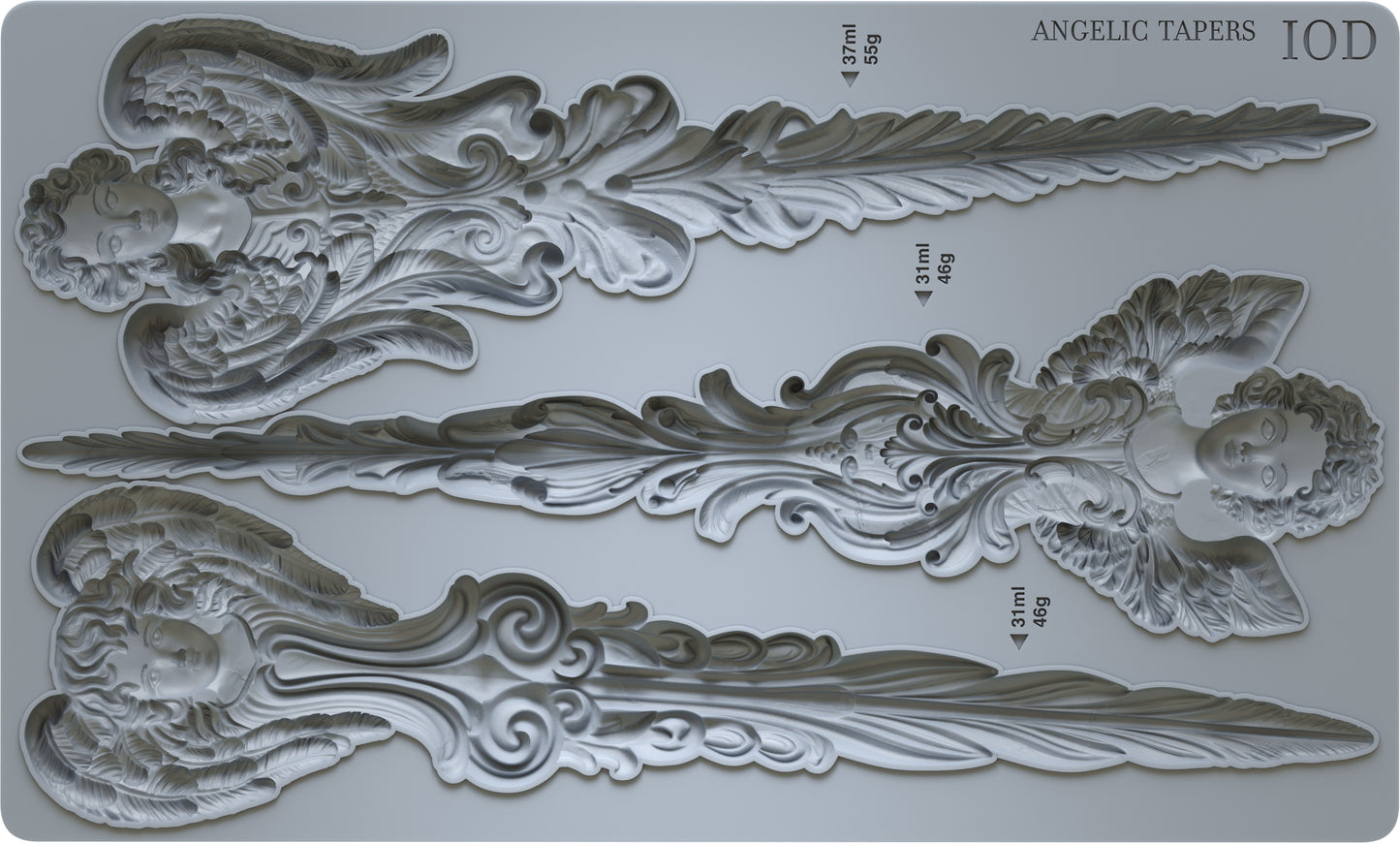 Angelic Tapers IOD Mould (6″x10″) LIMITED EDITION