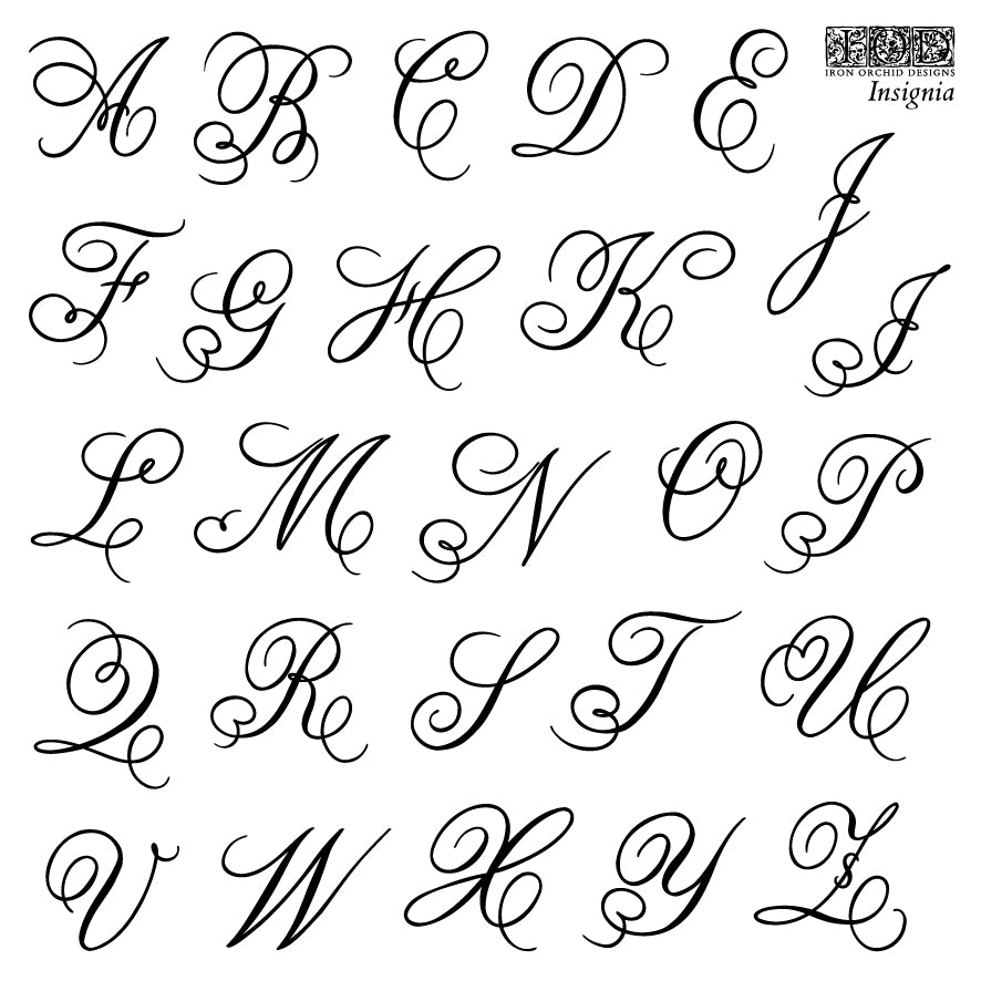 Insignia IOD Stamp (Four Sheets 6″x6″ each)