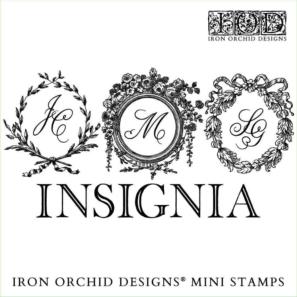 Insignia IOD Stamp (Four Sheets 6″x6″ each)