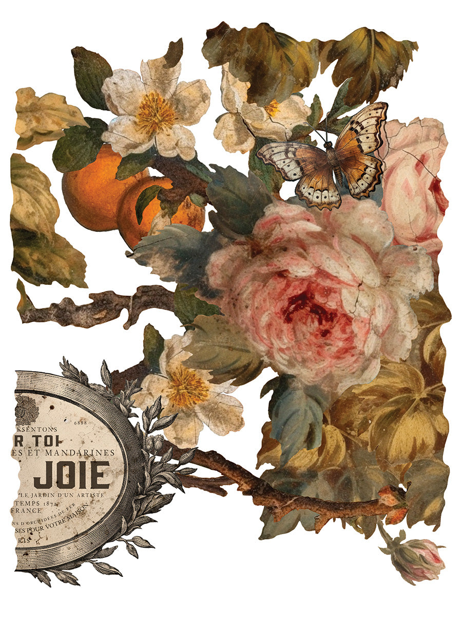 JOIE DES ROSES IOD TRANSFER (12″X16″ PAD-8 SHEETS )---------NEW 2024