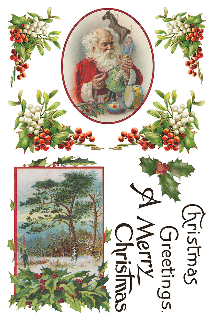 IOD Christmas Joy  Transfer (8″x12″) Q3 2025
