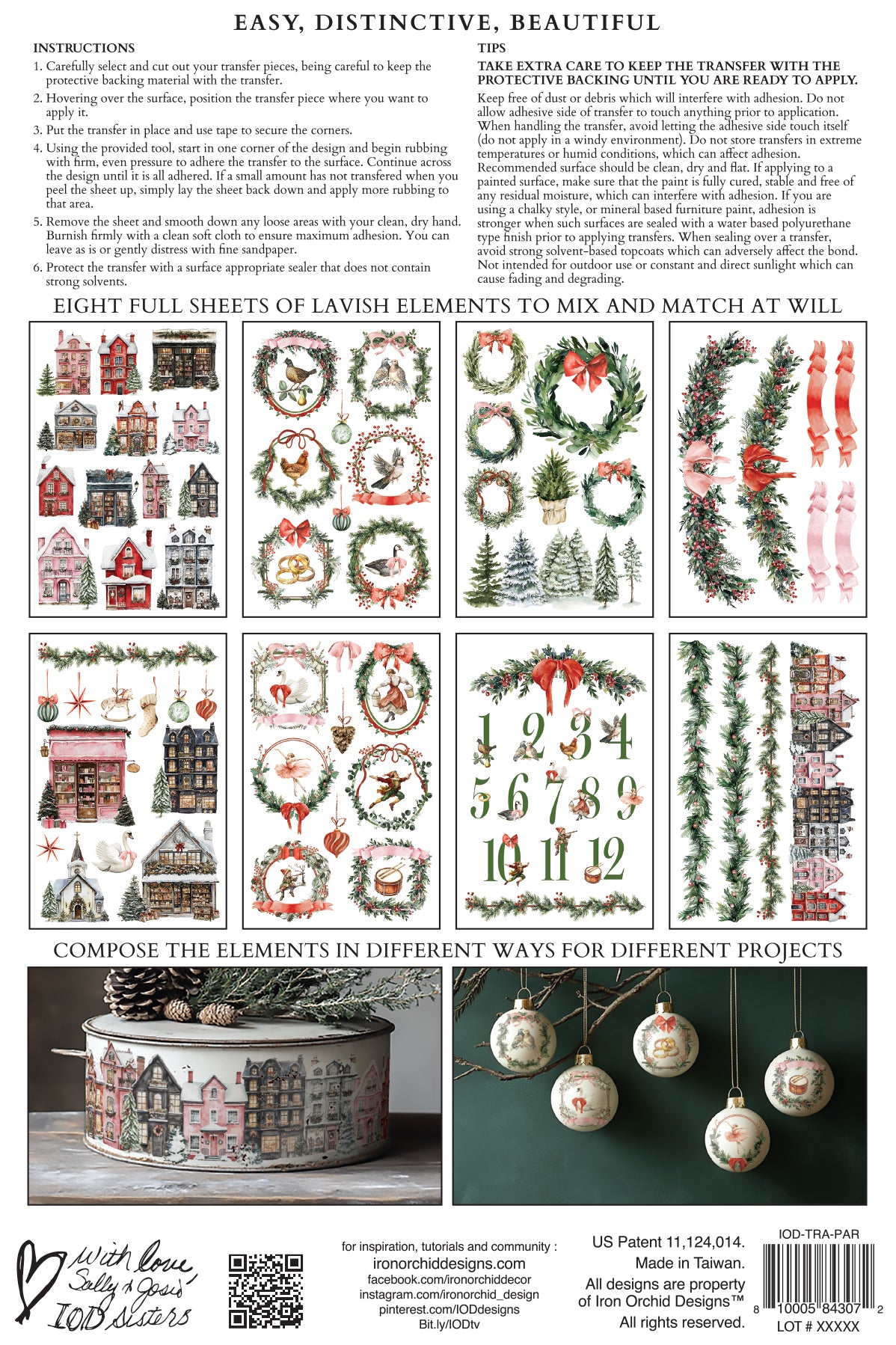 IOD Partridge Lane  Transfer (8″x12″) Q3 2025