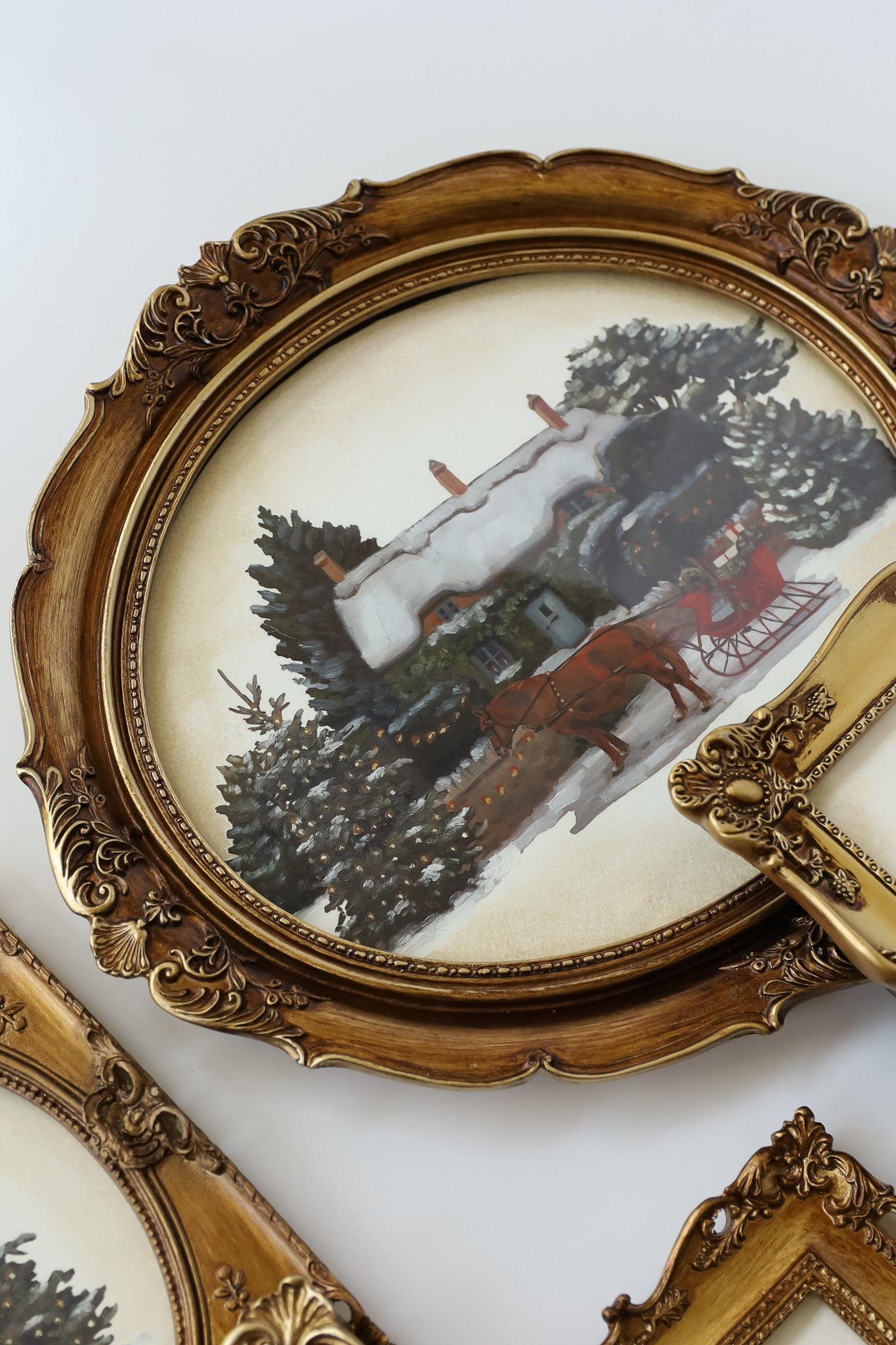 A Cotswold Christmas IOD Transfer (8×12″ pad-8 sheets )