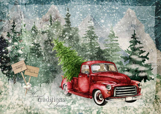 Winter Traditions 199 OLD TRUCK