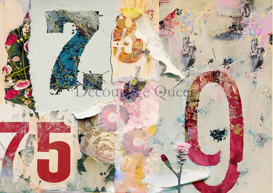 DECOUPAGE QUEEN- Andy Skinner Number Jumble
