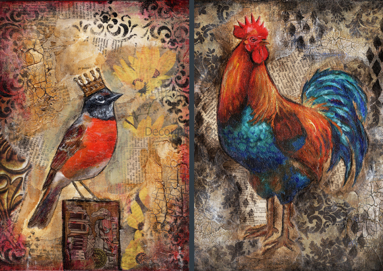 Decoupage Queen Mixed Media 2 Pack 0661