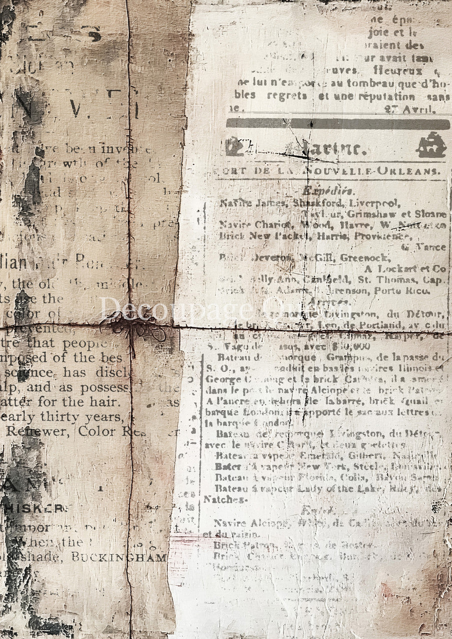 Decoupage Queen Cottage Scraps Rice Paper 0783