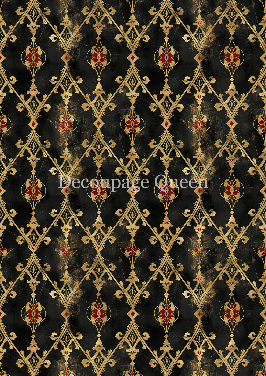 Decoupage Queen Spellbinder Rice Paper 0817