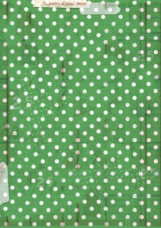 Merry Mint Dots - Seasons Greetings 1962 - ellen j goods