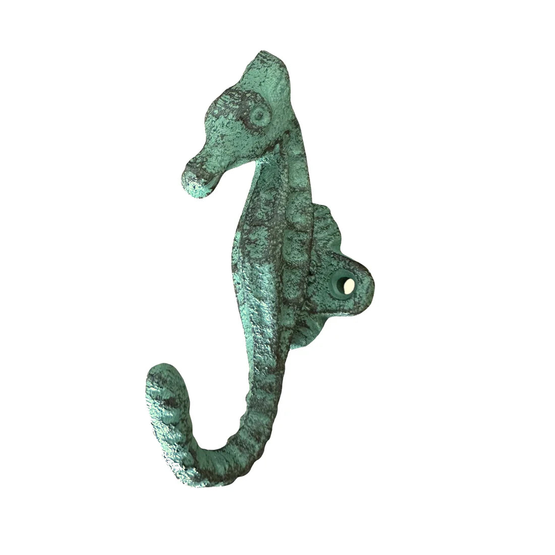#21 Seahorse Hook Antique Copper
