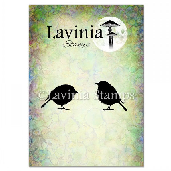 Small Robins ,Lavinia Stamps Clear