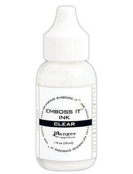Ranger EMBOSS IT INK REINKER - CLEAR