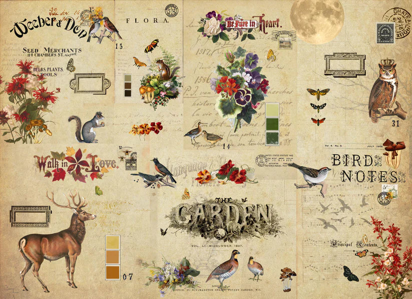 Fall Celebration-ROYCYCLED DECOUPAGE PAPER