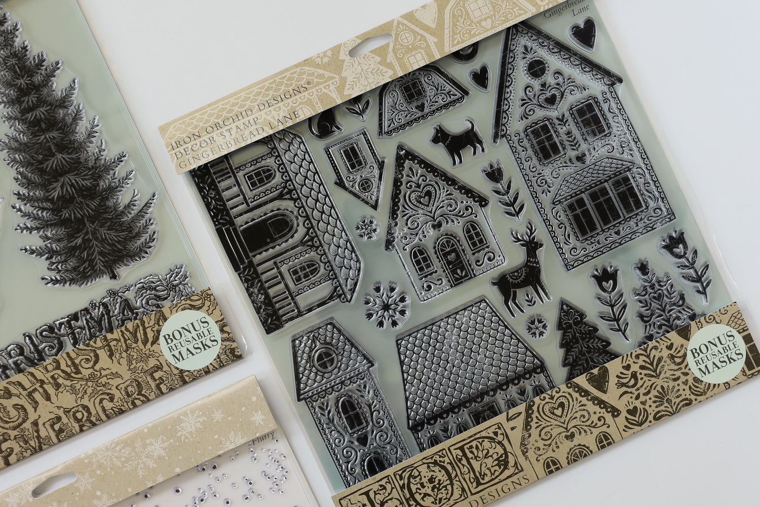 Gingerbread Lane IOD Stamp (12″x 12″)
