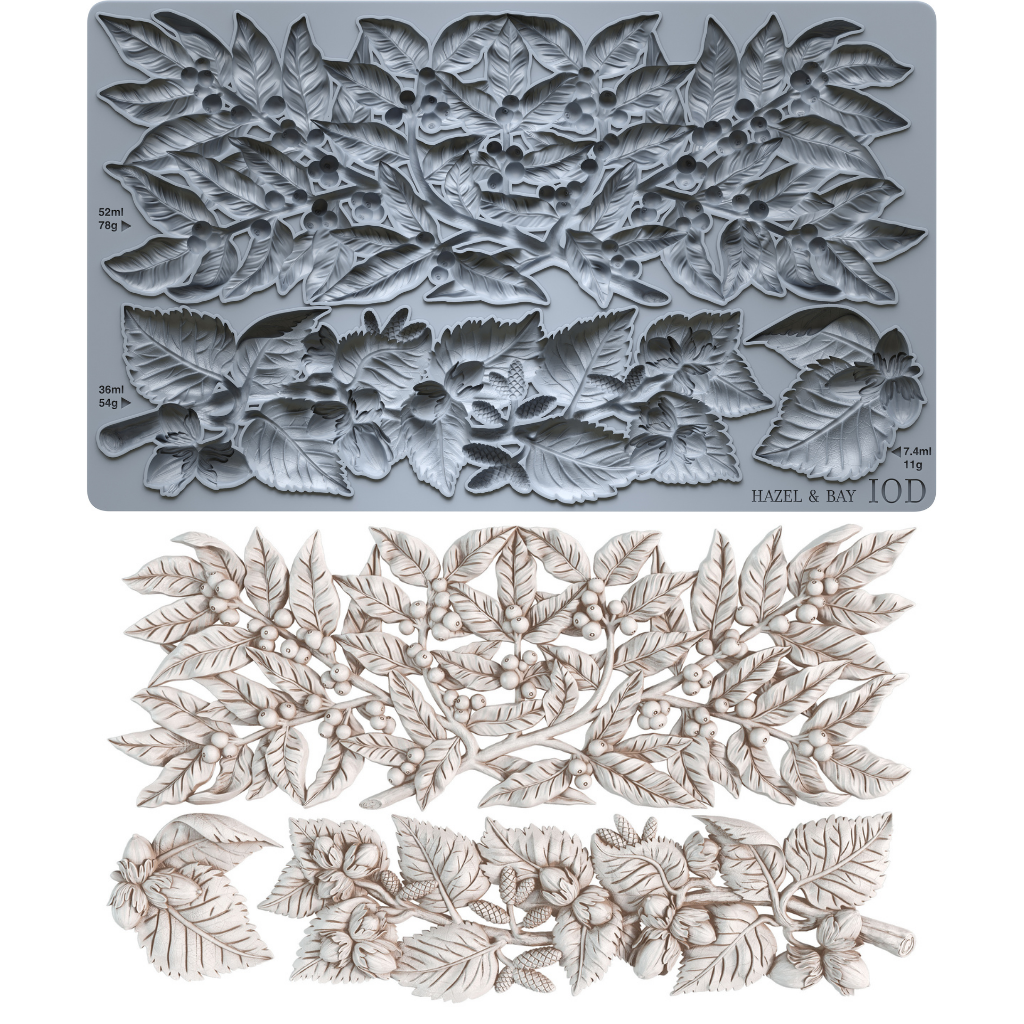 Hazel & Bay IOD Decor Mould (6" x 10")