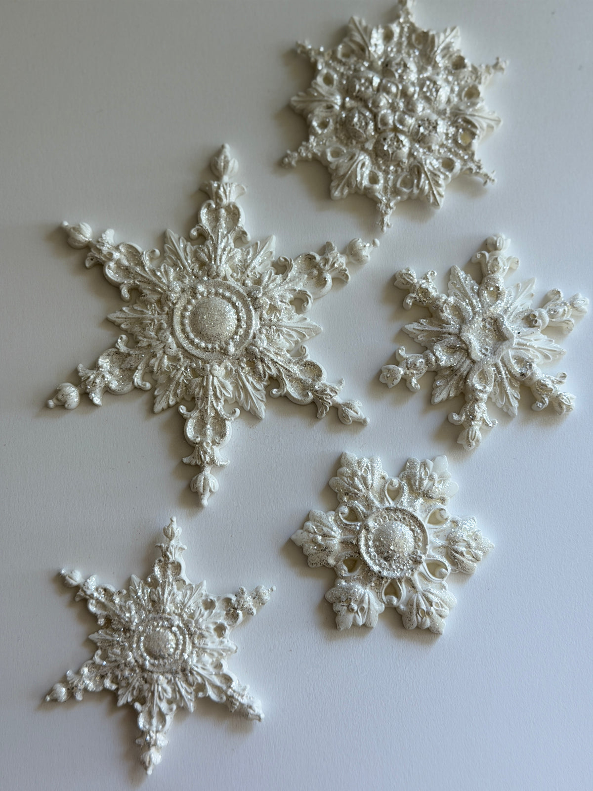 Snowflakes Encore IOD Decor Mould (6" x 10")