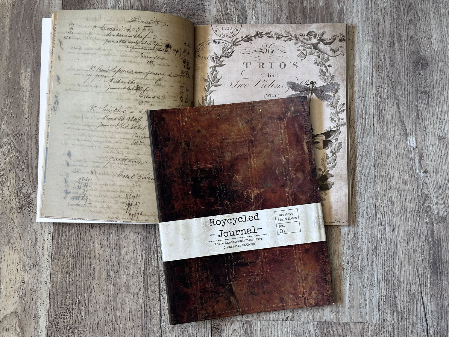 Roycycled Journal. now shipping