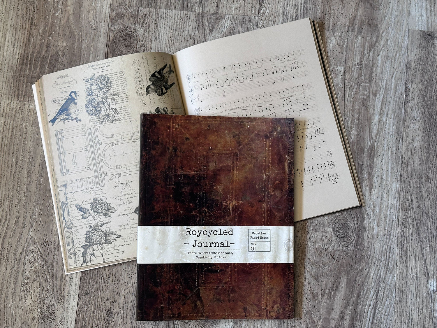 Roycycled Journal. now shipping