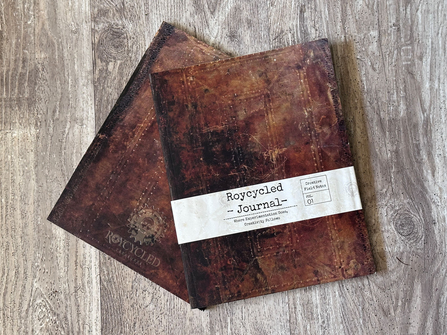 Roycycled Journal-PRE ORDER (ARRIVING WEEK OF MAY 18)