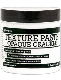 DISTRESS RANGER TEXTURE PASTE - OPAQUE CRACKLE, LG  3.9 OZ