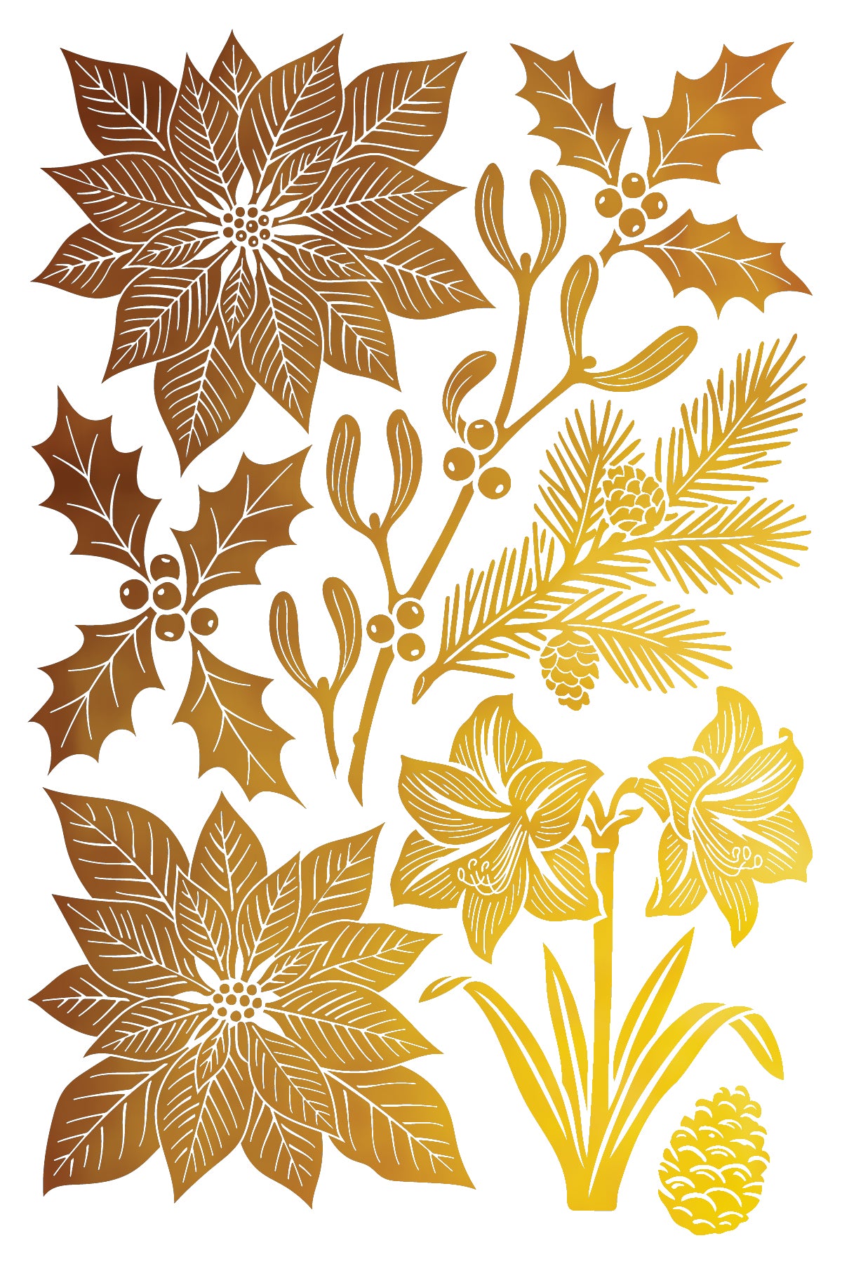 Angels Sing - IOD Gilded Transfer 8-8" X 12"
