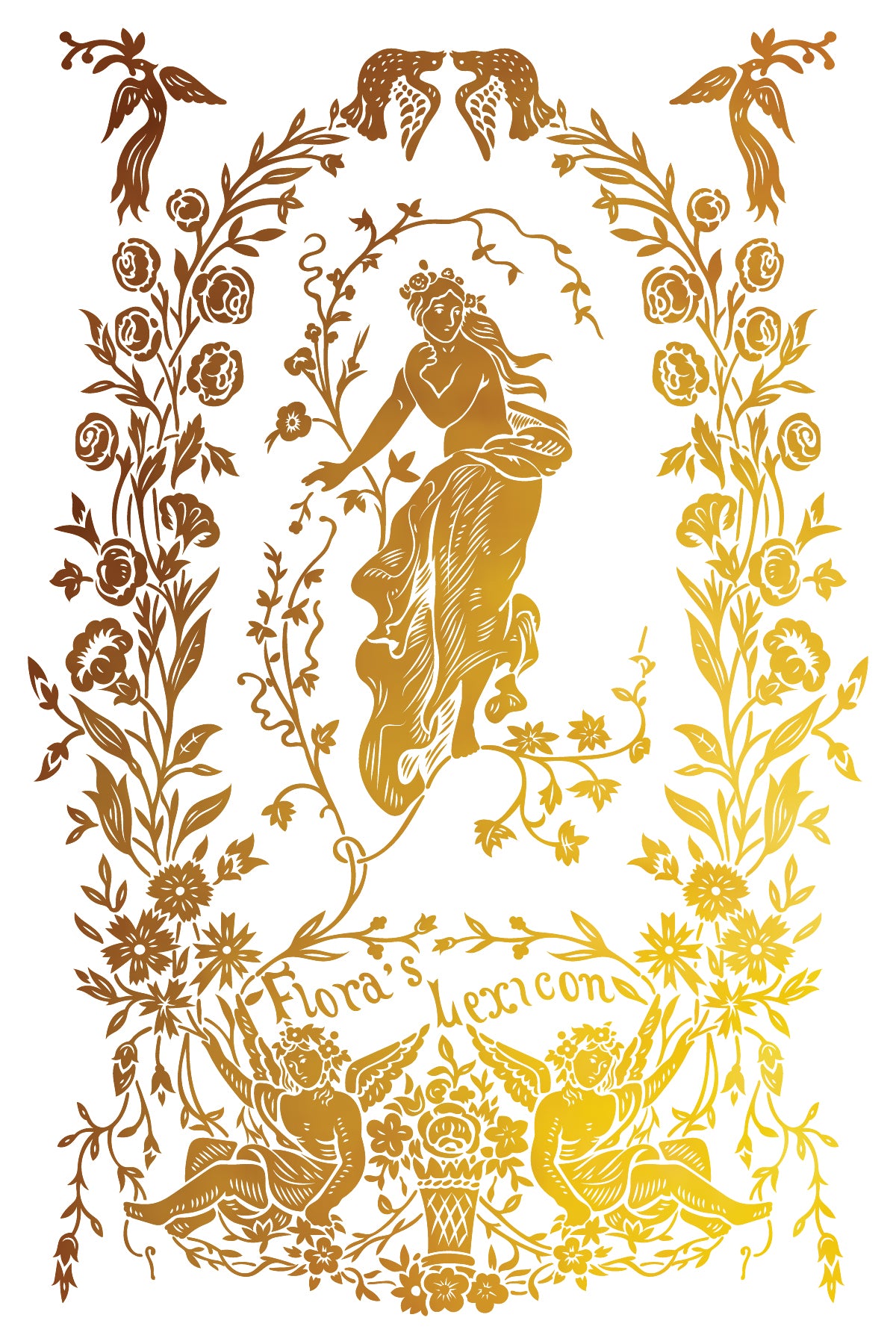 Athenaeum - IOD Gilded Transfer 8-8" X 12"
