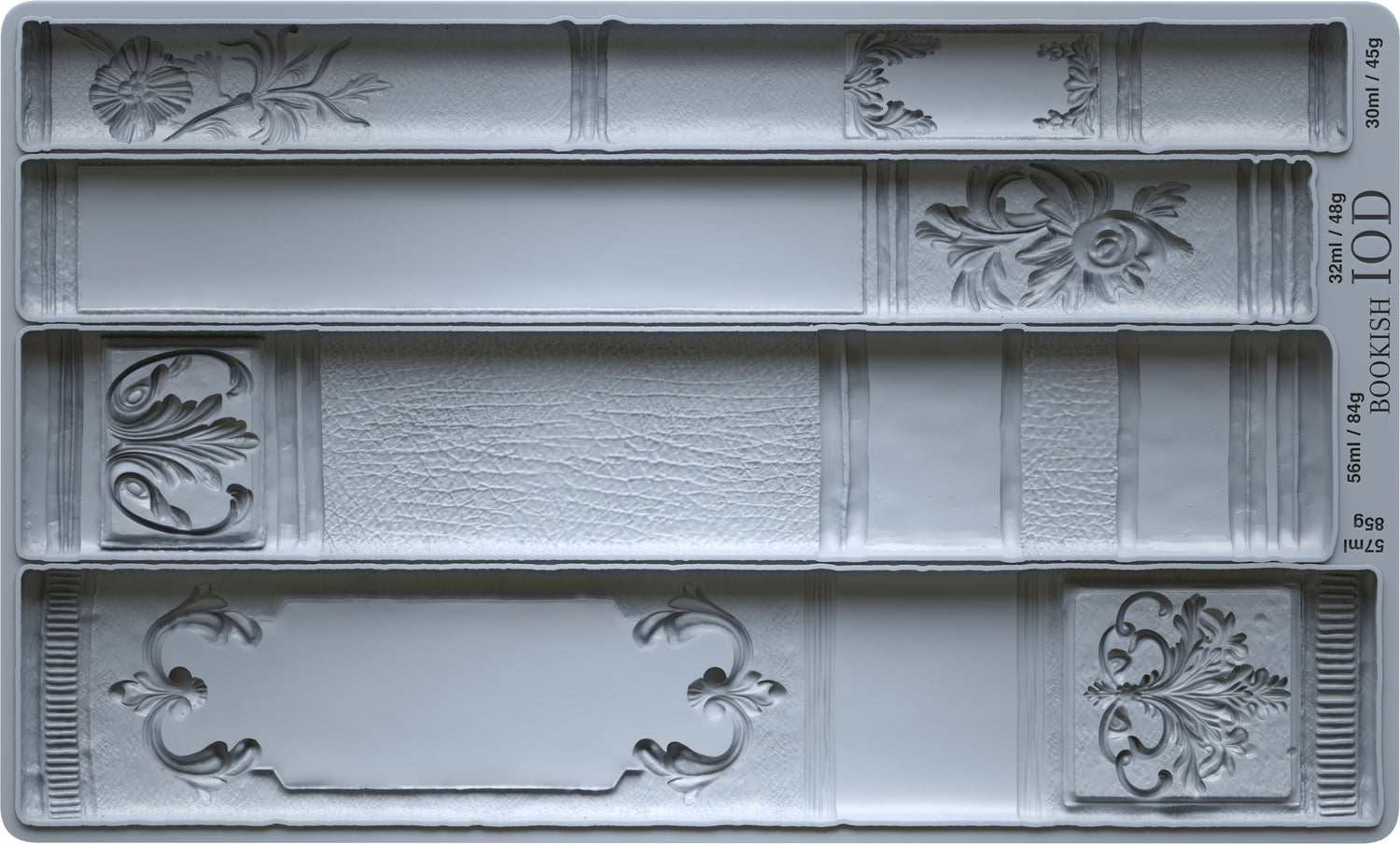 Bookish IOD Decor Mould (6" x 10")