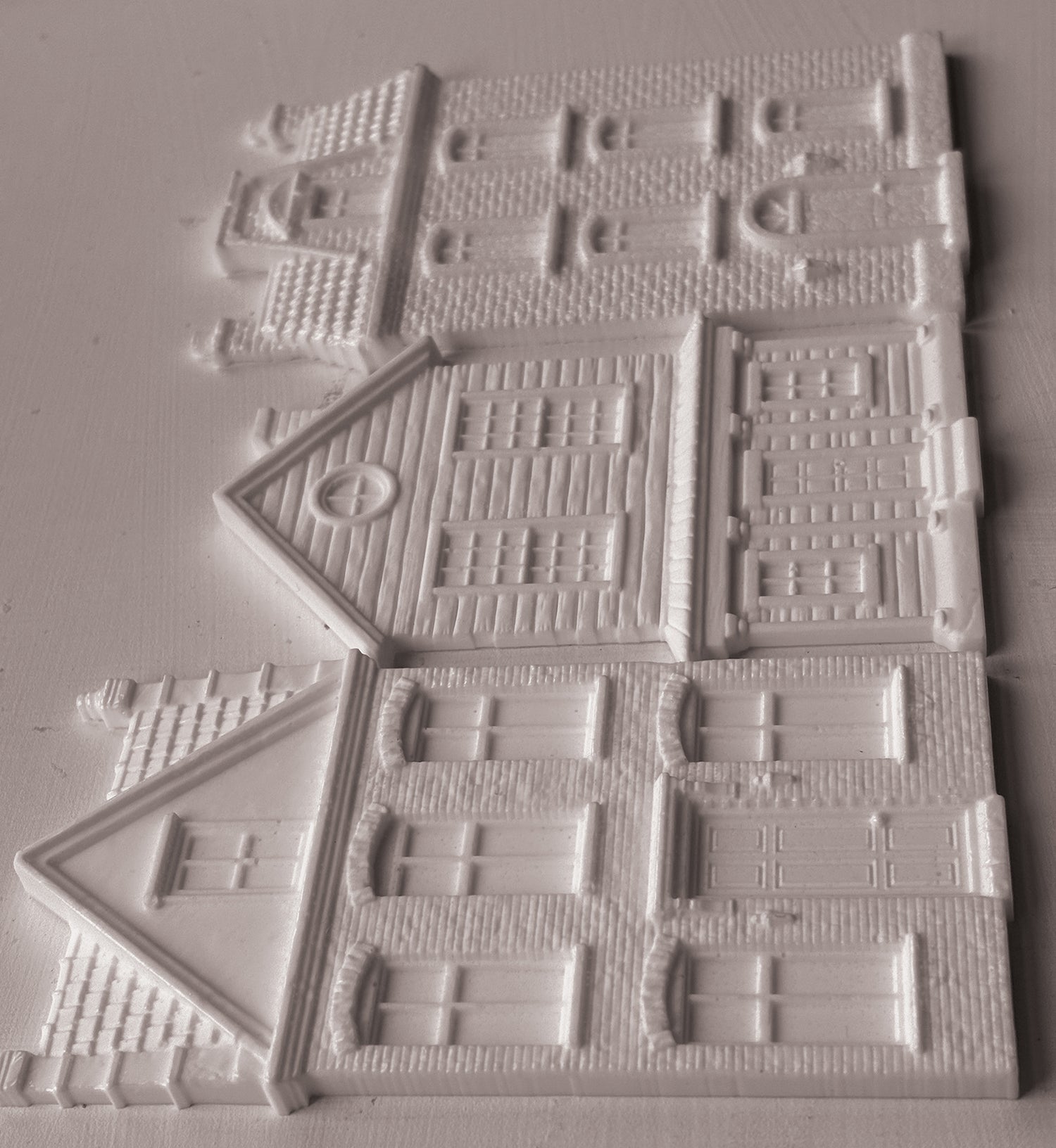 Old Colchester Road IOD Decor Mould (6" x 10")
