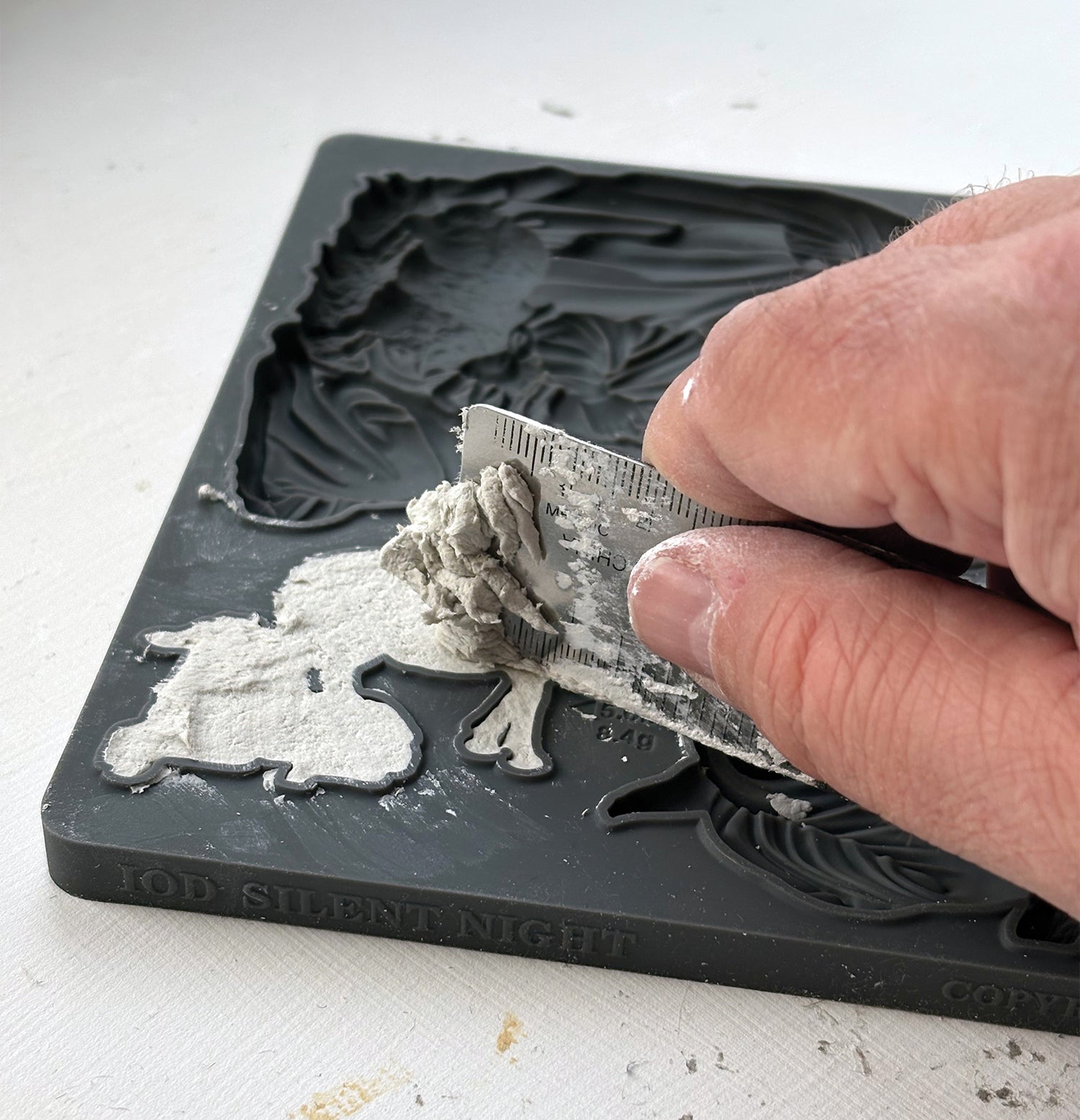 Silent Night IOD Decor Mould (6" x 10")