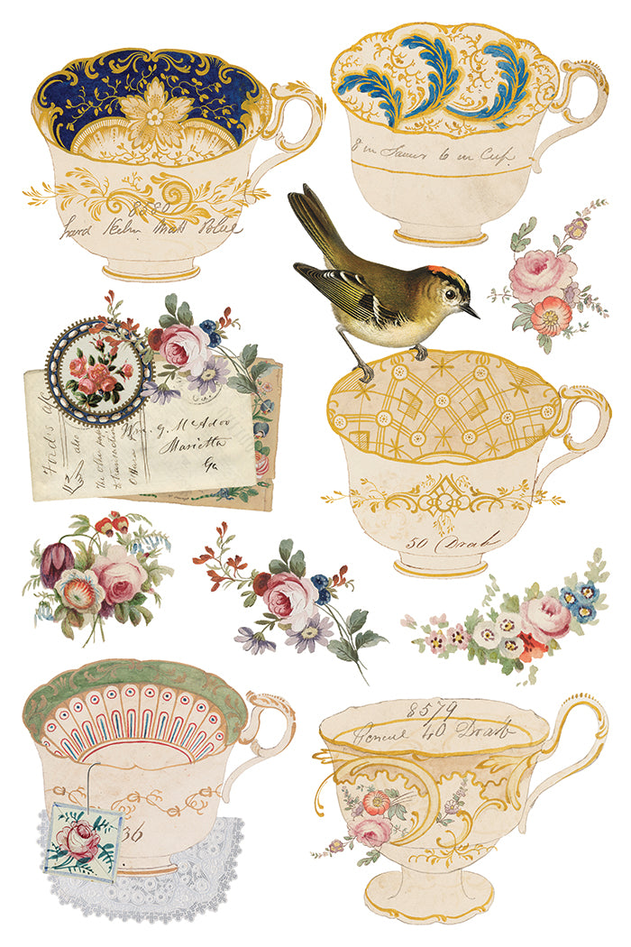 The Belgravia IOD Transfer (8×12″ pad-8 sheets )