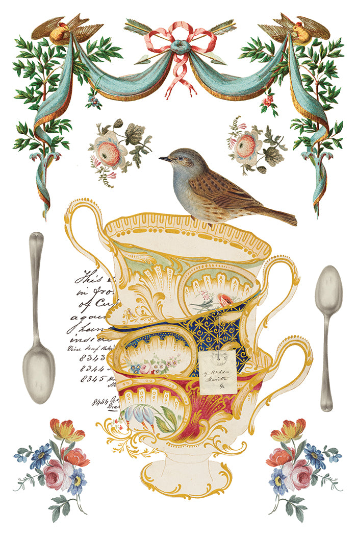 The Belgravia IOD Transfer (8×12″ pad-8 sheets )