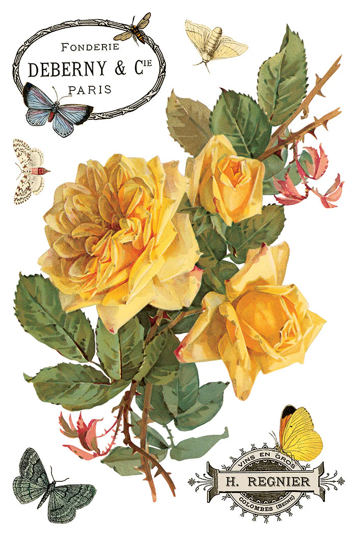 By Any Other Name IOD Transfer (8″x12″ pad-8 sheets )