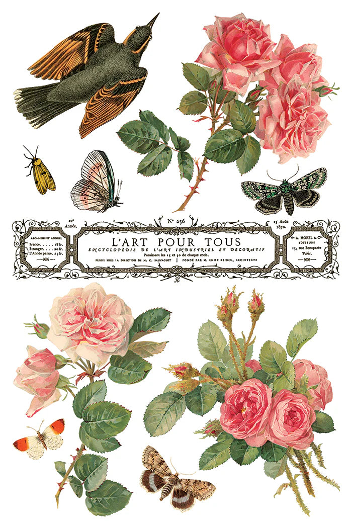 By Any Other Name IOD Transfer (8″x12″ pad-8 sheets )