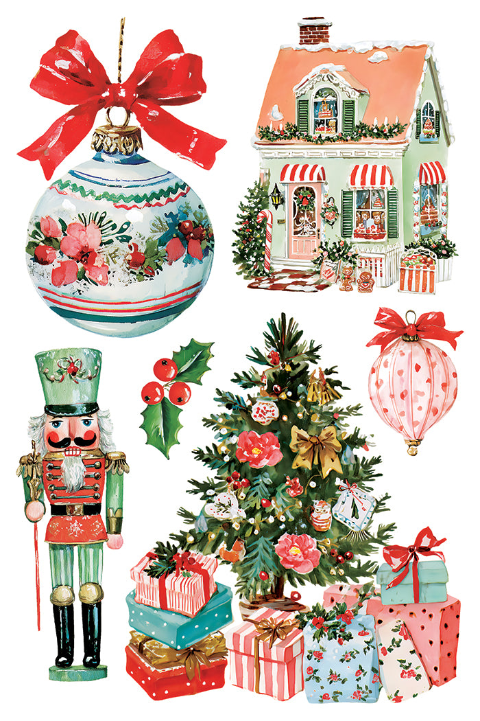 Darling Holiday IOD Transfer (8×12″ pad-8 sheets )