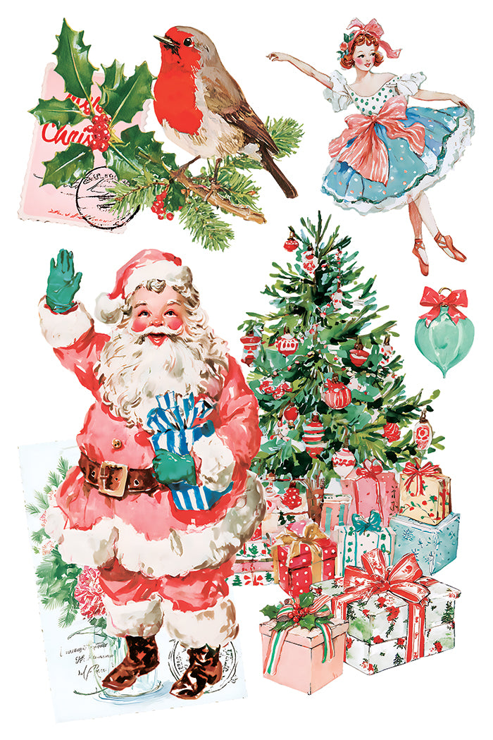 Darling Holiday IOD Transfer (8×12″ pad-8 sheets )