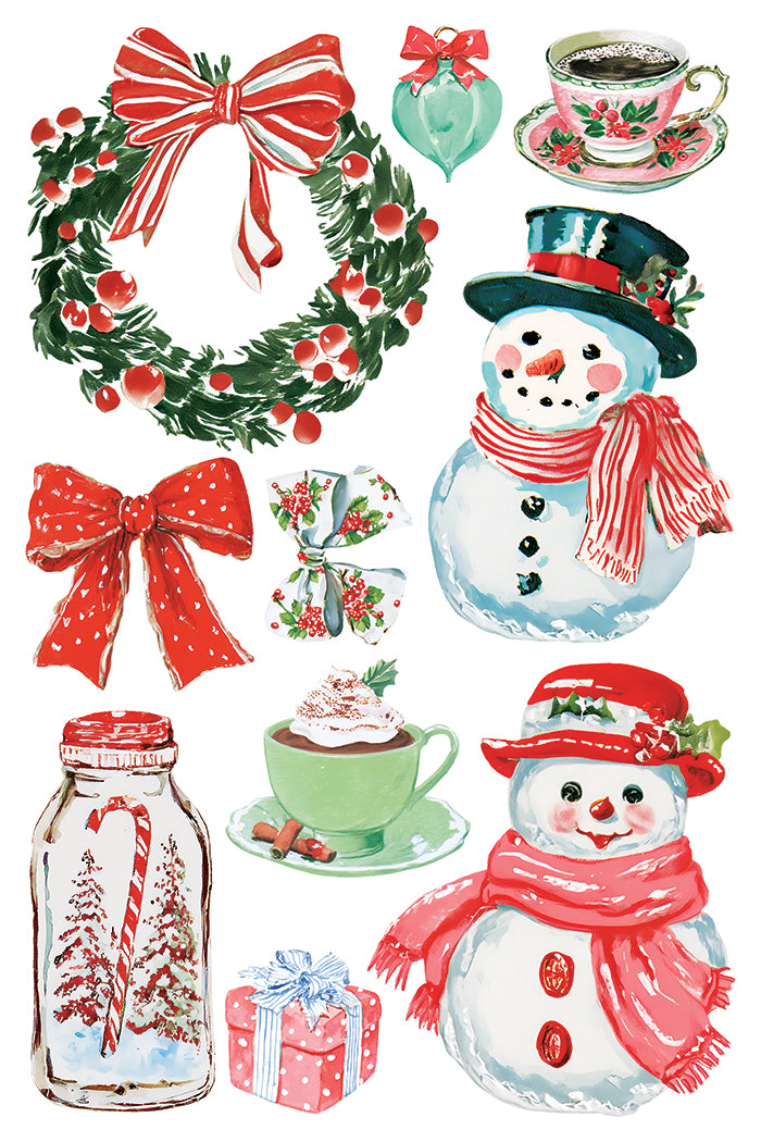 Darling Holiday IOD Transfer (8×12″ pad-8 sheets )