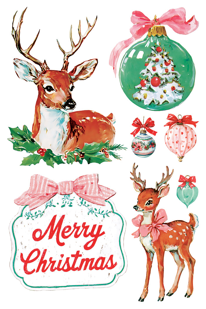 Darling Holiday IOD Transfer (8×12″ pad-8 sheets )