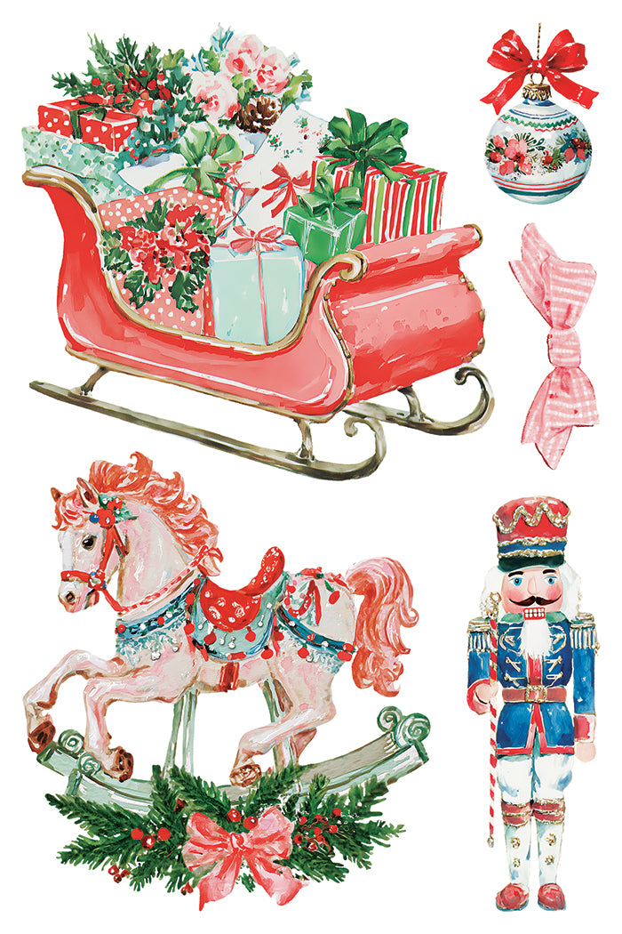 Darling Holiday IOD Transfer (8×12″ pad-8 sheets )