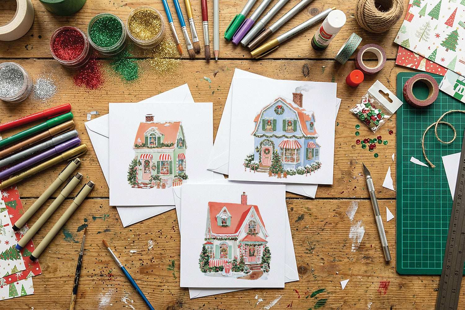 Darling Holiday IOD Transfer (8×12″ pad-8 sheets )