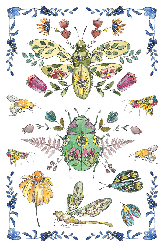 Fern Fables IOD Transfer (8×12″ pad-8 sheets )