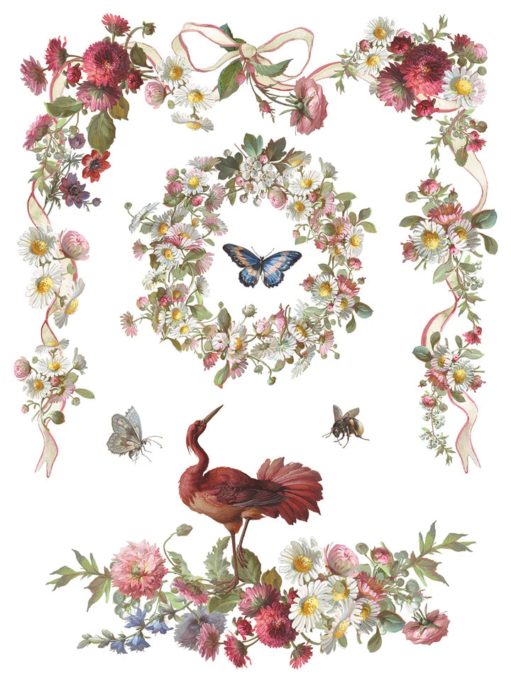 Madeleine IOD Transfer (12″x16″ pad-8 sheets)