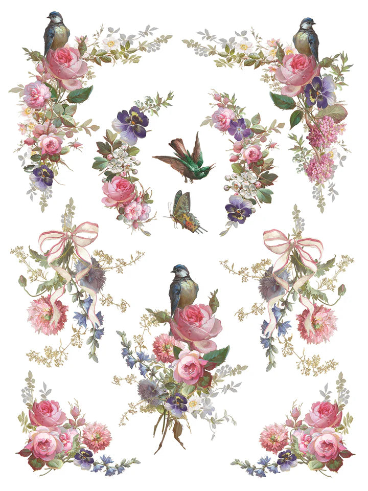 Madeleine IOD Transfer (12″x16″ pad-8 sheets)