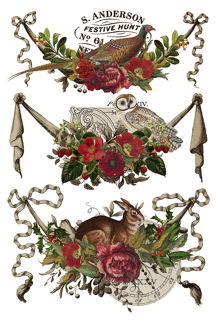 Stag Tavern IOD Transfer (8×12″ pad-8 sheets )