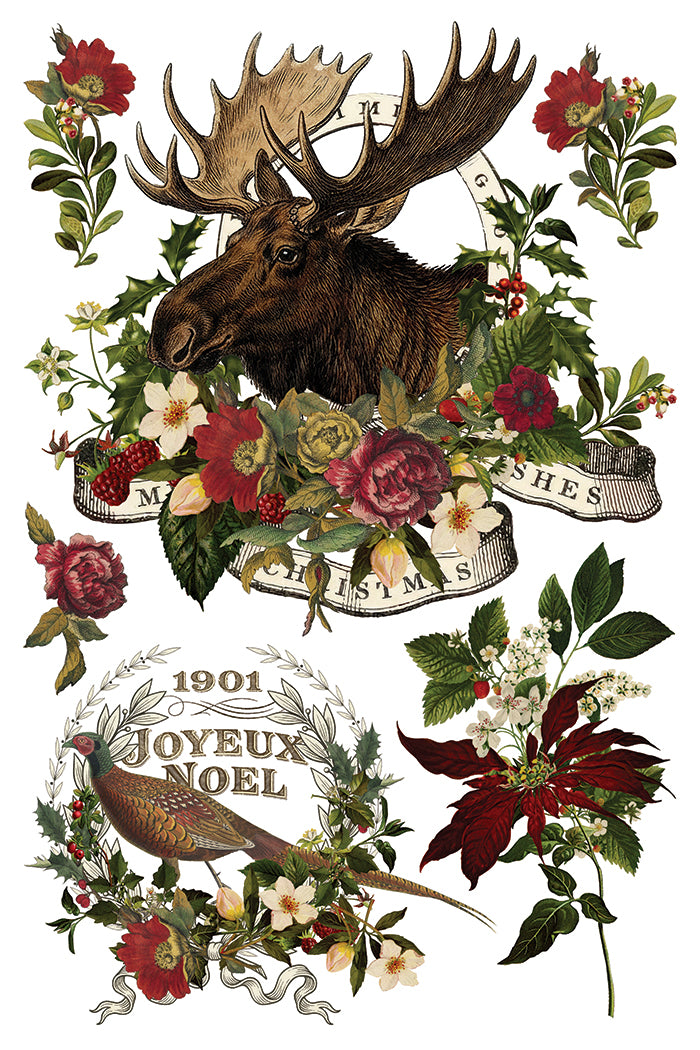 Stag Tavern IOD Transfer (8×12″ pad-8 sheets )