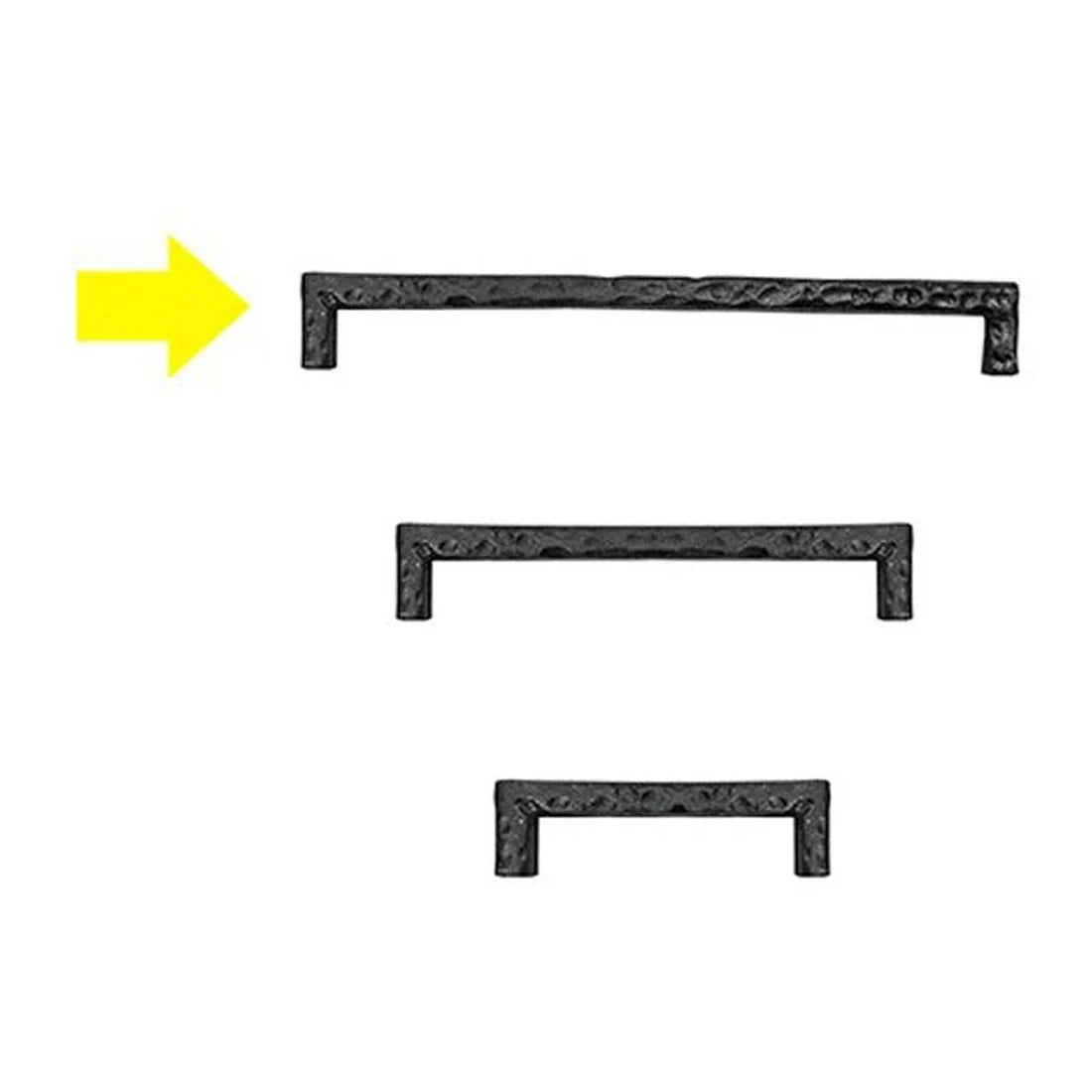 #13 Handle Rustic Square Large 9.75" long