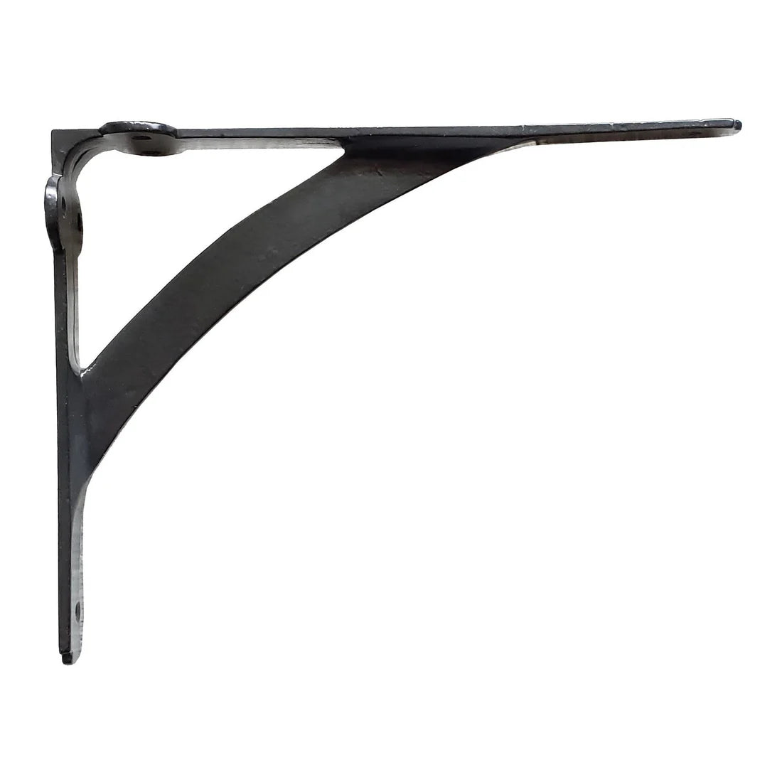 BRACKET Avant Shelf Bracket, Black, Large, 10x7.5x2 in